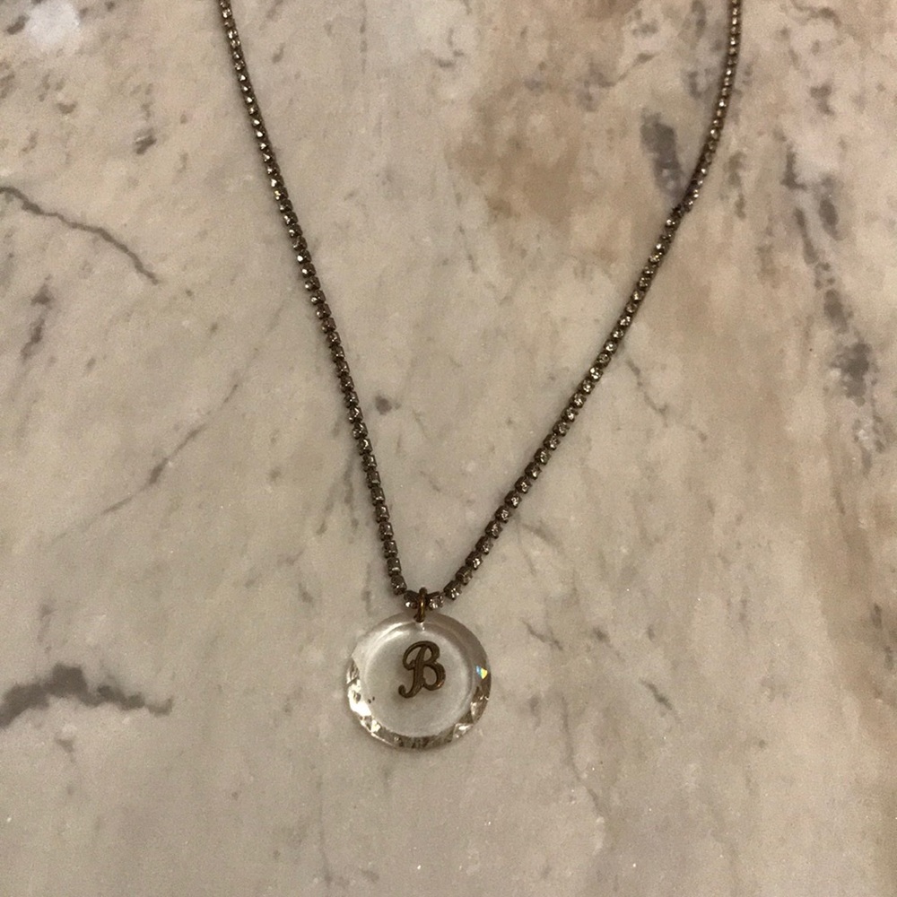 Anthropologie Initial Necklace